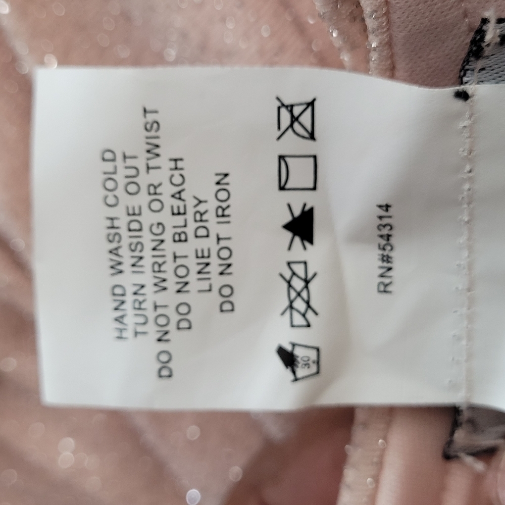 B Darlin Halter Neck Ruched Gown Size 11/12 - Picture 11 of 11